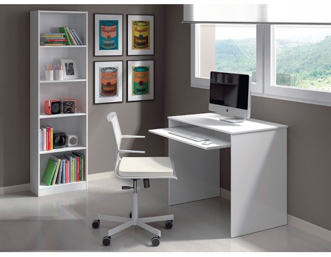 Estanteria Librería Alta Basic Blanco Artik