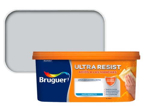 Bruguer Ultra Resist Pintura Gris Boira