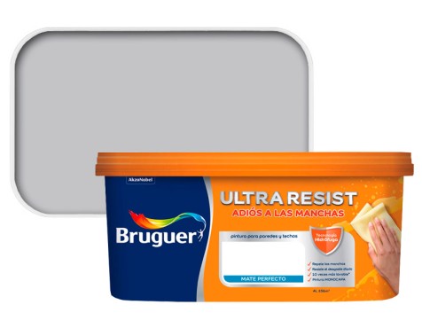 Bruguer Ultra Resist Pintura Gris Clásico
