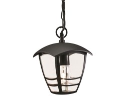 Llum Penjant Exterior Philips Creek Negre