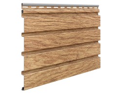 Revestimiento Exterior Pvc Fronto Roble Miel