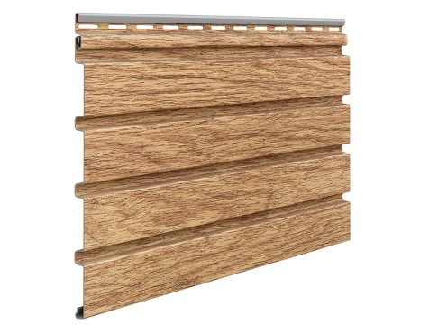 Revestimiento Exterior Pvc Fronto Roble Miel