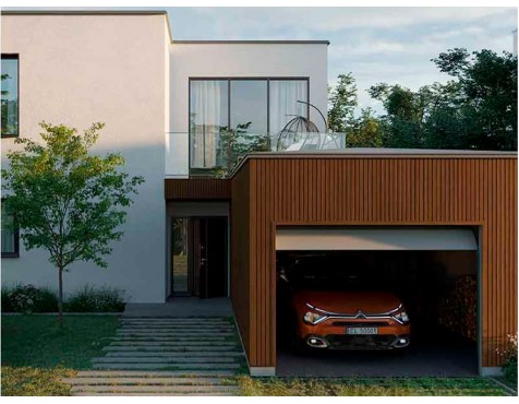 Revestiment Exterior Pvc Fronto Nogal