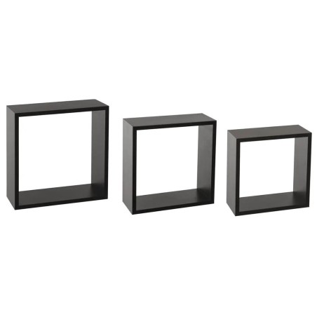 Joc 3 Prestatges Cub Paret Negre