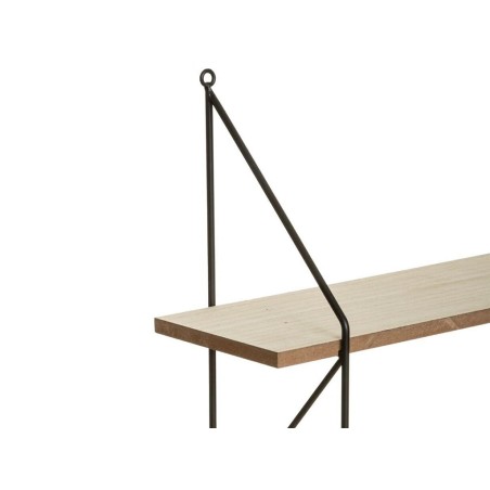 Estantería De Pared Iris Metal Y Mdf