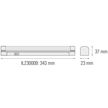 Regleta Led Larisa Enllaçable
