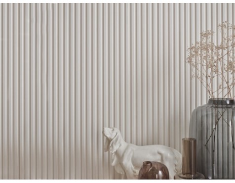 Revestimiento Pvc Lamas Linerio M-Line Blanco