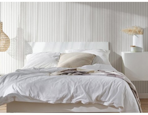 Revestimiento Pvc Lamas Linerio M-Line Blanco