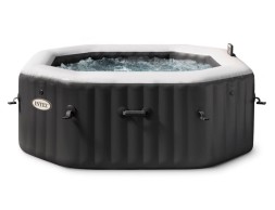 Spa Hinchable Jet & Bubble Deluxe Negro