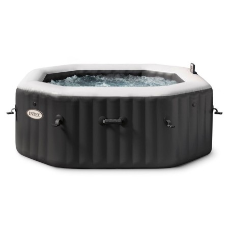 Spa Hinchable Jet & Bubble Deluxe Negro
