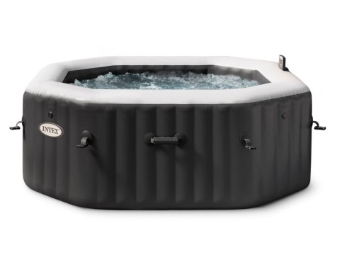 Spa Hinchable Jet & Bubble Deluxe Negro