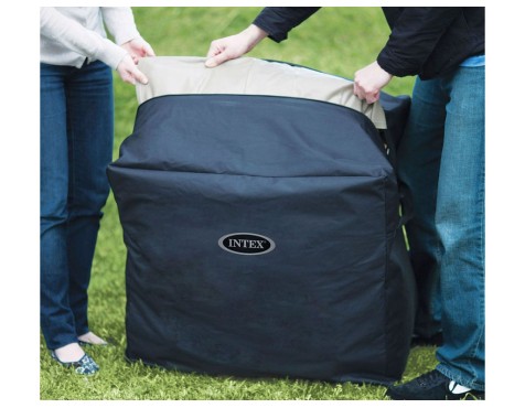 Spa Hinchable Jet & Bubble Deluxe Negro