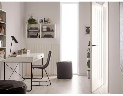 Revestimiento Pvc Lamas Linerio L-Line Blanco