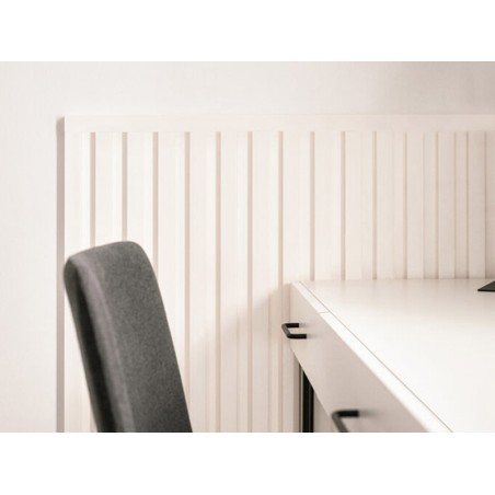 Revestimiento Pvc Lamas Linerio L-Line Blanco