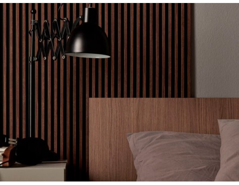 Revestimiento Pvc Lamas Linerio S-Line Mocca