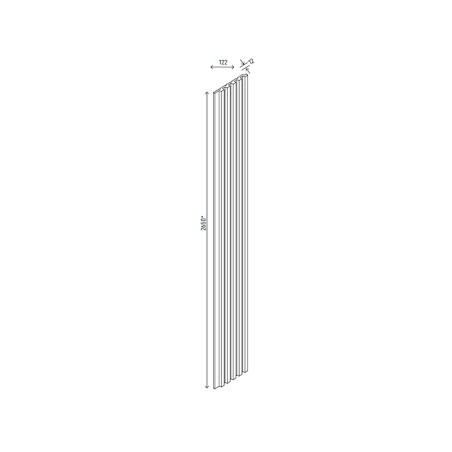Revestimiento Pvc Lamas Linerio S-Line Mocca