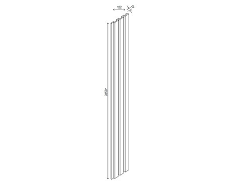 Revestimiento Pvc Lamas Linerio M-Line Natural