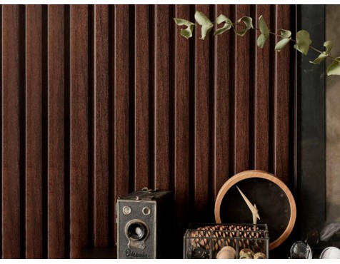 Revestimiento Pvc Lamas Linerio M-Line Chocolate