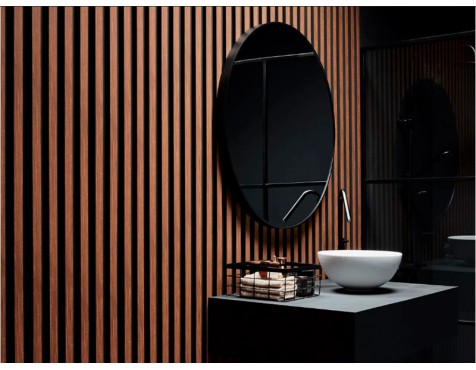 Revestimiento Pvc Lamas Linerio L-Line Mocca