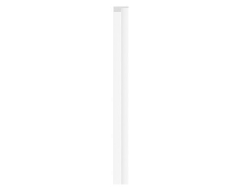 Perfil De Remate Izquierda L-Line Blanco