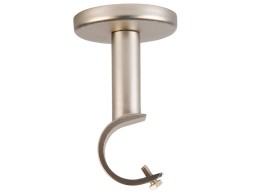 Soporte Techo Cortina Plata Eclectic