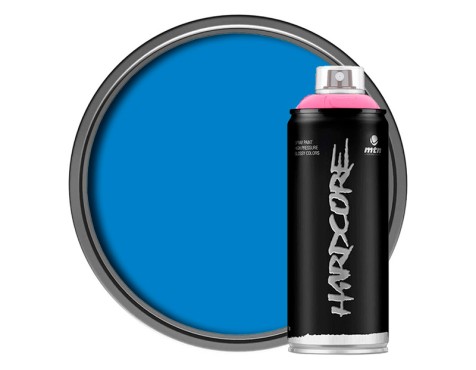 Spray Montana Colors Hardcore Azul Eléctrico