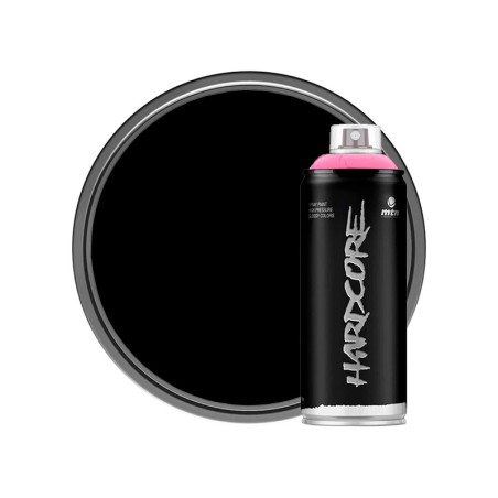 Spray Montana Colors Hardcore Negro Satinado