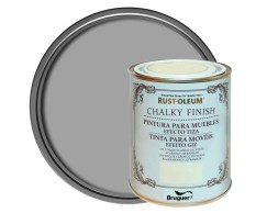 Pintura A La Tiza Para Muebles Gris Invernal