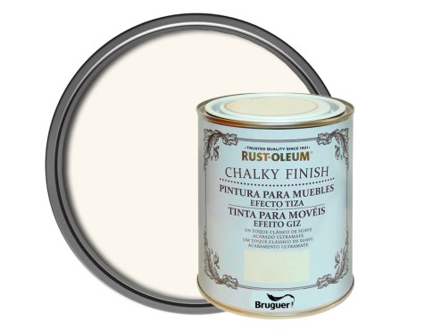 Pintura A La Tiza Para Muebles Blanco Antiguo