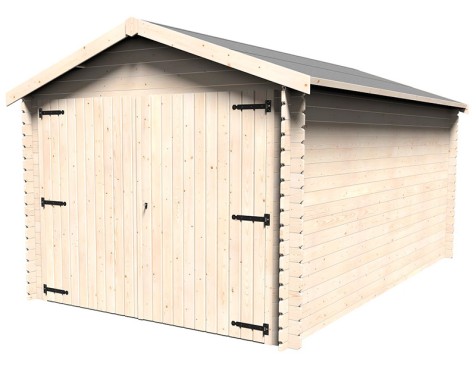 Garatge De Fusta Jardí Gamache