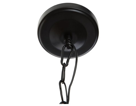 Lámpara De Techo Colgante Basalt Negra