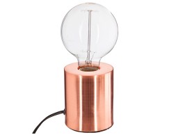 Llum De Taula Metàl·Lic Tub Coure