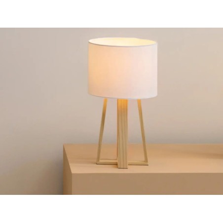 Lámpara De Mesa Molu Blanca