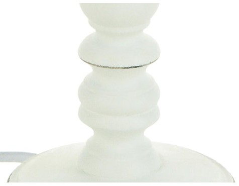 Llum De Taula Fusta Blanc