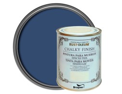 Pintura A La Tiza Para Muebles Azul Intenso