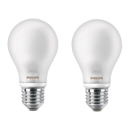 Bombilla Led Estándar Philips Luz Cálida 2un