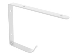 Escuadra Industrial Con Colgador Blanco