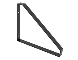 Escuadra Triangular Industrial Negro