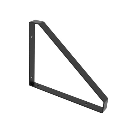 Escuadra Triangular Industrial Negro