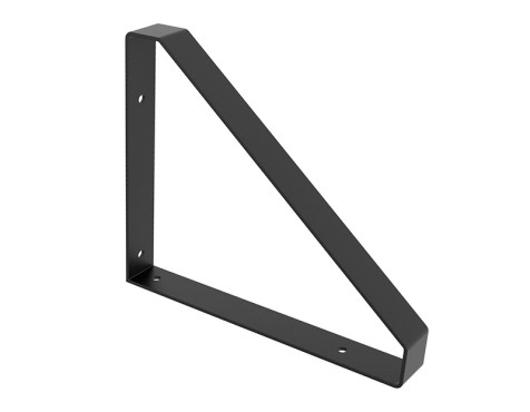 Escuadra Triangular Industrial Negro