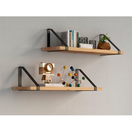 Escuadra Triangular Industrial Negro