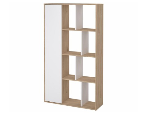 Estantería 1 Puerta Y 3 Estantes Malen