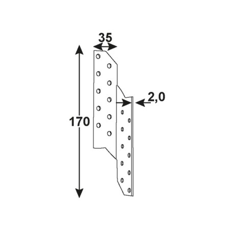 Ángulo Conector Derecho