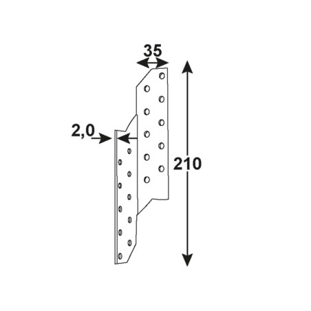 Angle Connector Esquerre