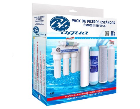 Pack 4 Recambios Filtros Osmosis