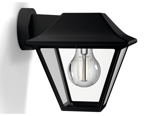 Aplique Exterior Alpenglow Negro 60w