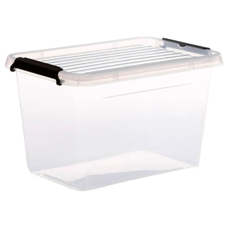 Caja De Plástico Transparente Clip N Box 6,5lt