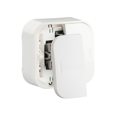 Interruptor Commutador Doble Legrand Forix Blanc