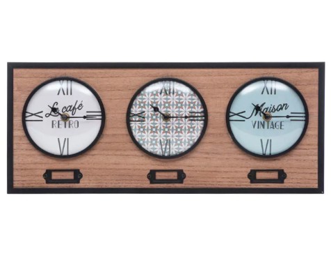 Pack 3 Relojes De Pared Natalino