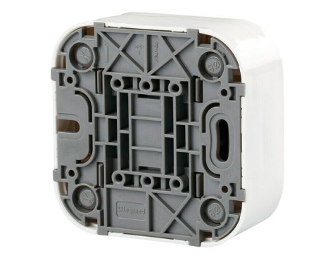Interruptor Commutador Doble Legrand Forix Blanc
